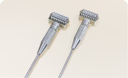 刺さない鍼（ローラー鍼）