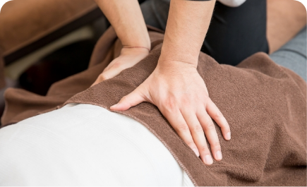 ツボマッサージ