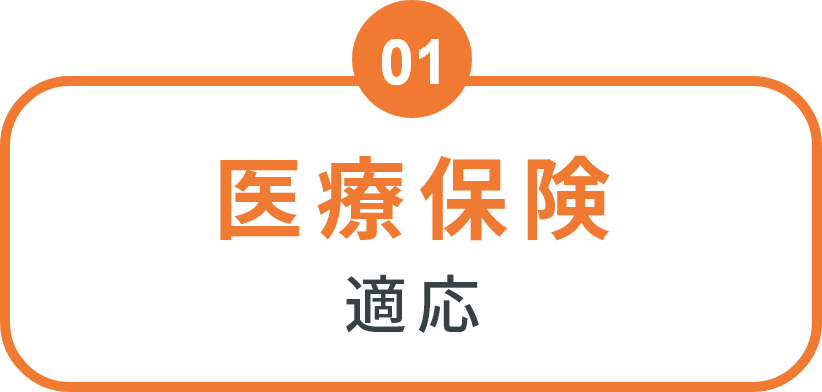 医療保険適応